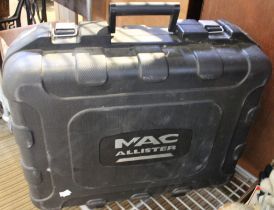 A MacAllister cordless nail gun and a cordless multi-saw, in carry case