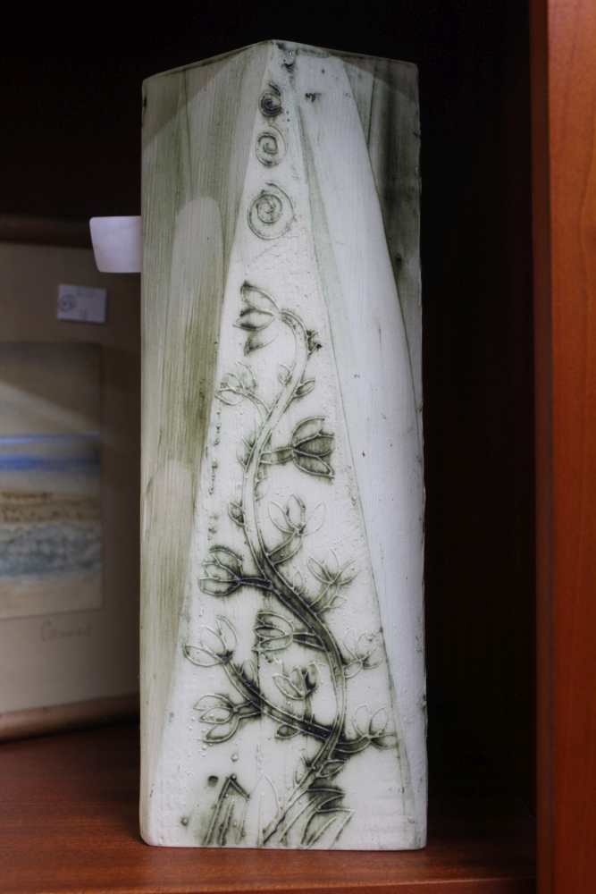 A Carn Pottery slab vase circa 1970's - Image 2 of 2