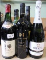 Rioja Banda Azul, Frederico Paternina, 1 bottle Castrillo Bullas, 1978, 1 bottle Arestel Cava Sparkl