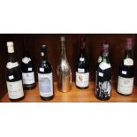 Selection of mixed to include Gevry Chamberton 1982 Louis Jadot, 8 bottles
