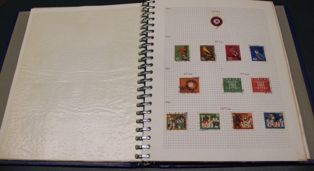 A clean collection of German stamps unmounted mint and used. Catalogue value approximately £1225