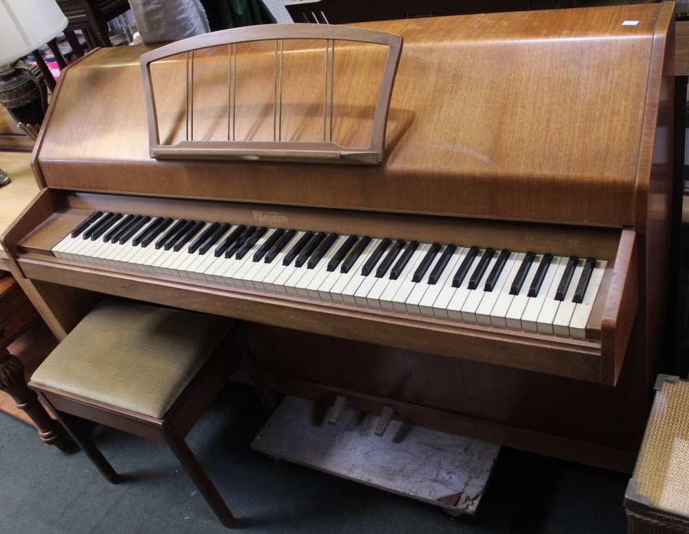 Upright piano - Mini Royale model Piano together with stool