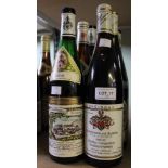 Spatlefe 1983 3 bottles, 2001, 1 bottle Weingut Max Fred Richter, 1989 Rhine Pfalz Weingut Dr Burkli