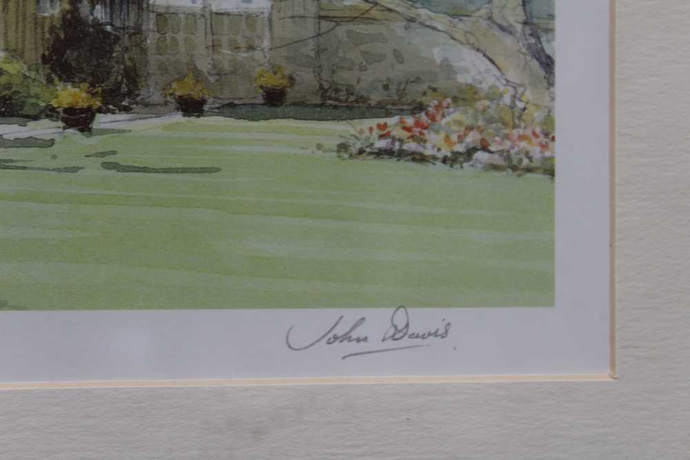 John Davis - signed limited edition 57/250 Halls Croft - Image 3 of 3