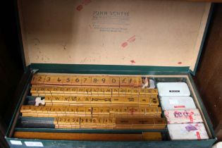 John Schtyk price ticket and show card printing set