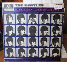 Beatles - A Hard Days Night vinyl album in good condition