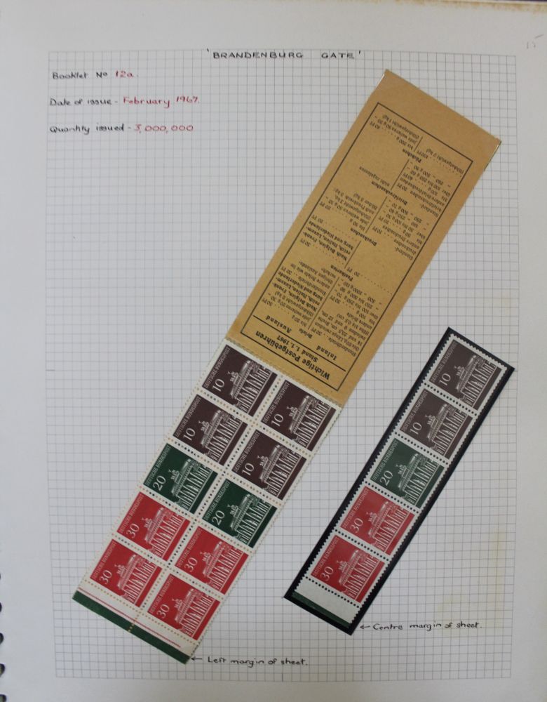 A clean collection of German stamps unmounted mint and used. Catalogue value approximately £1225 - Image 5 of 5