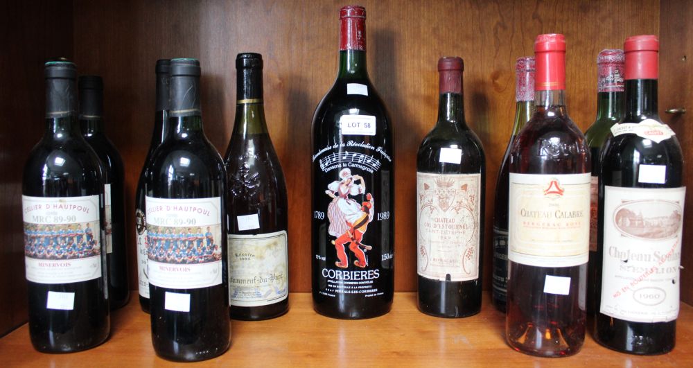 Selection of mixed Bordeaux, 10 bottles together with one Magnum