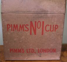 Early/mid 20th century Pimm’s branded cardboard box
