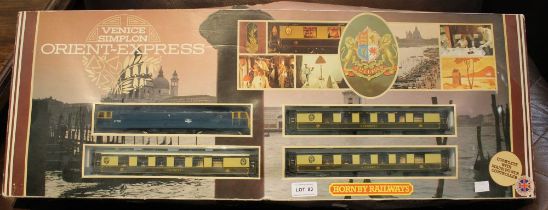Hornby "Orient-Express" model railway set in original box
