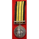 An Africa General Service Medal, with Kenya bar, awarded to "2590274 L.A.C H.E.Griffiths RAF" with r