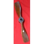 A 1st quarter 20th Century wooden propeller blade