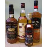 Whyte & Mackay blended Scotch Whisky, 1 bottle Southern Comfort Reserve,