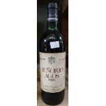 2012 Coto de Imaz Rioja Reserva (in gift case with wine accessories) 1973 Rioja Senorio Agos, 1 bot