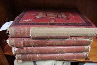 "The Imperial Shakspere" four volumes, 19th century engraved plates (A/F)