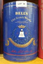 1988 Bells Whisky Decanter for Princess Beatrice (in tin)