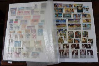 Large stockbook, many hundreds commonwealth issues good number of Cook Islands, India much unmounted