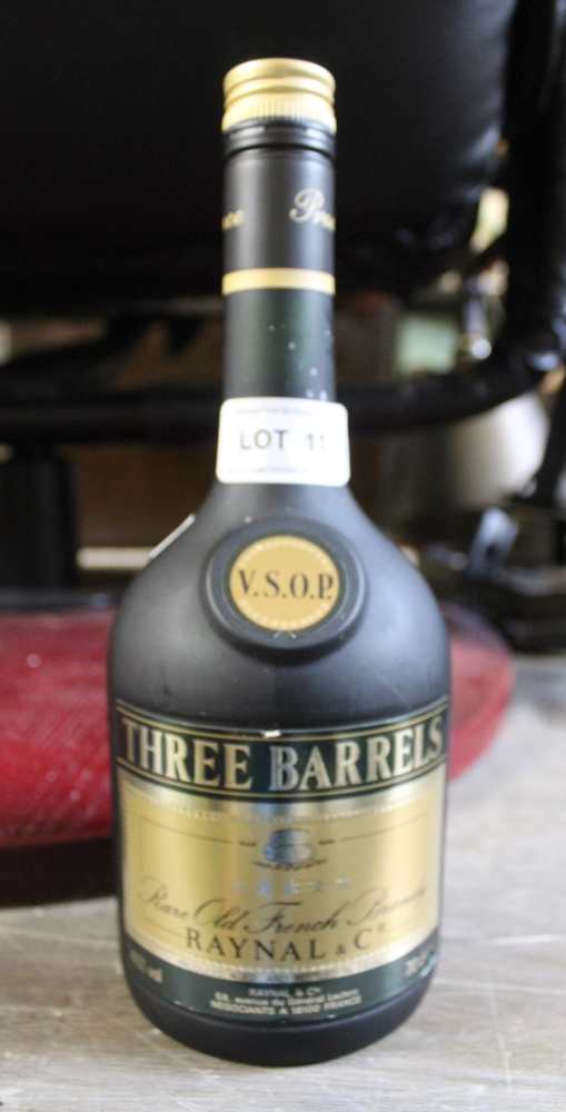 Three Barrels VSOP Brandy, 1 bottle