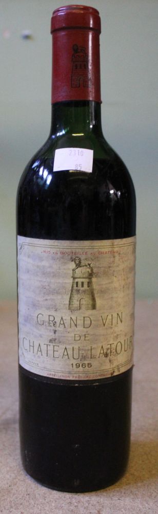 Grande vin de Chateau la Tour 1965, 1 bottle