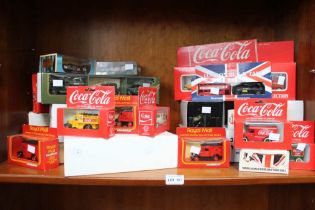 Approximately 25 boxed diecast models of vehicles, individual and some