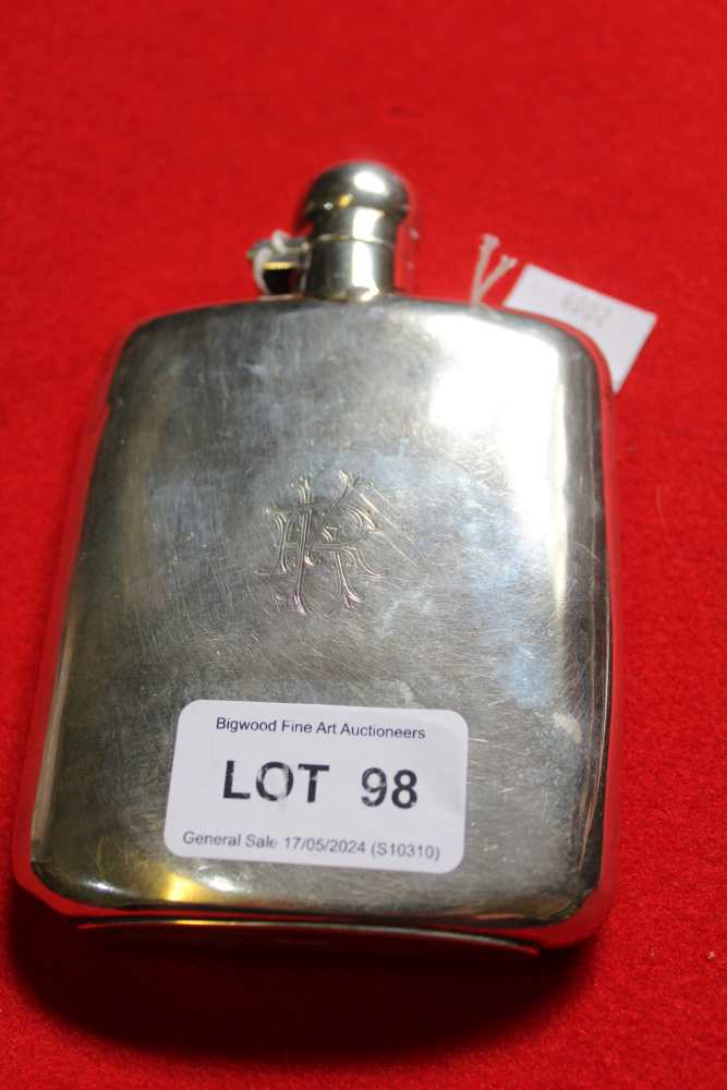 Silver hip-flask