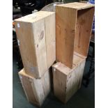 Original Chateau Wooden Wine Cases (4)