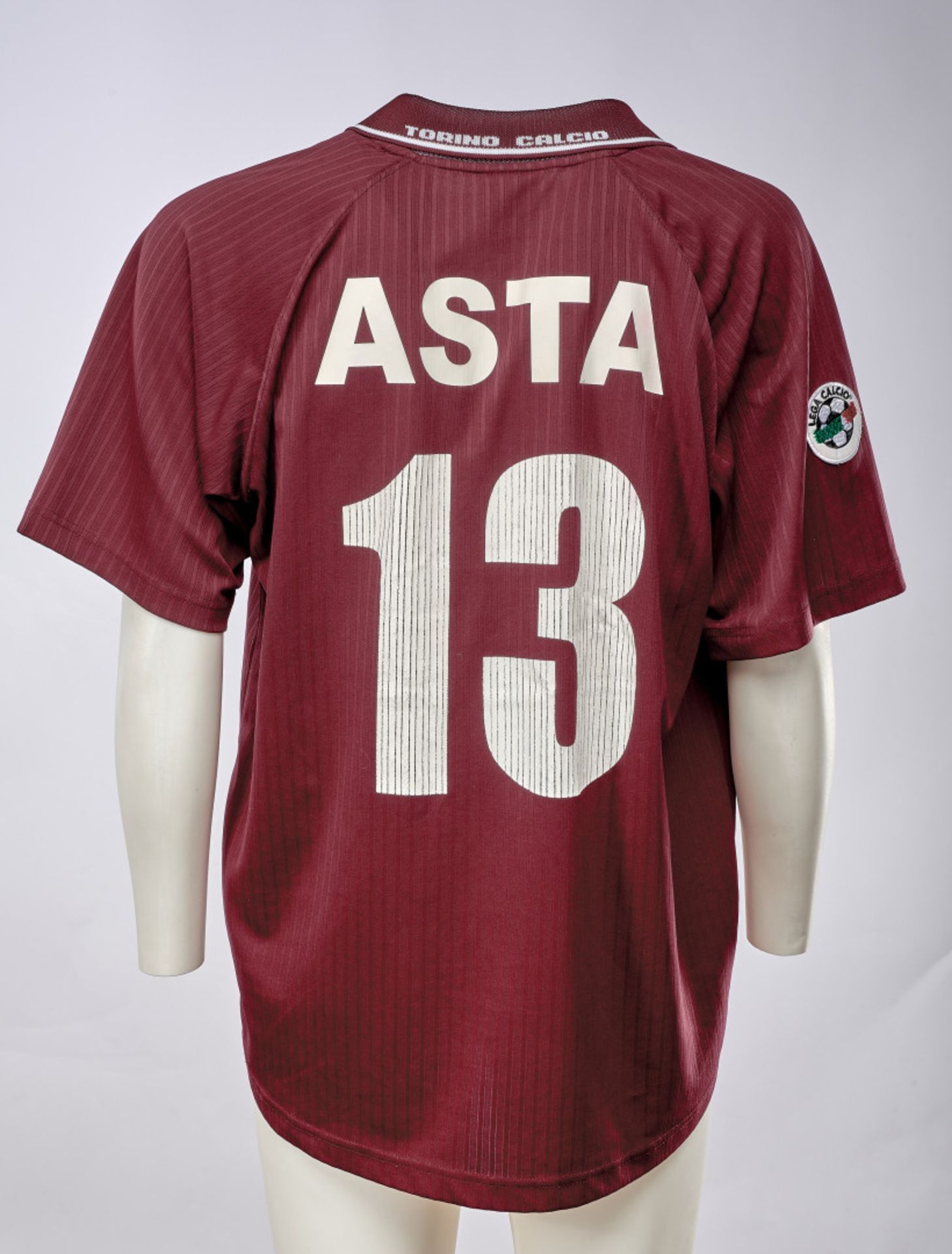 Antonino Asta - Torino F.C. - Stagione 2000-2001 - Maglia gara home, Kelme, a maniche corte, - Bild 2 aus 3