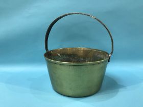 Brass jam pan