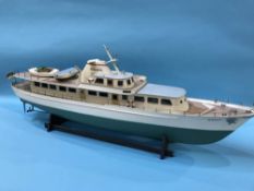 A model boat 'Orion' L 100cm