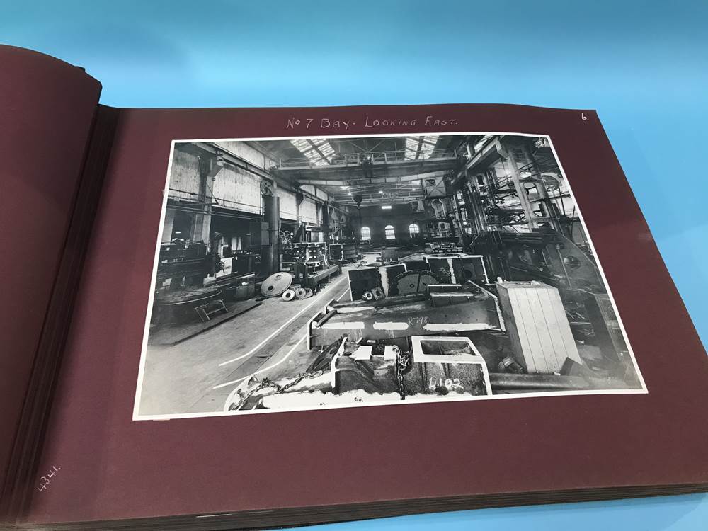 Two bound volumes of photographs from 'The North Eastern Marine Engineering Co Ltd' and one other - Image 3 of 17