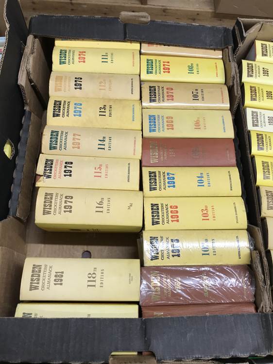 A large collection of Wisden Almanacks - Image 8 of 10