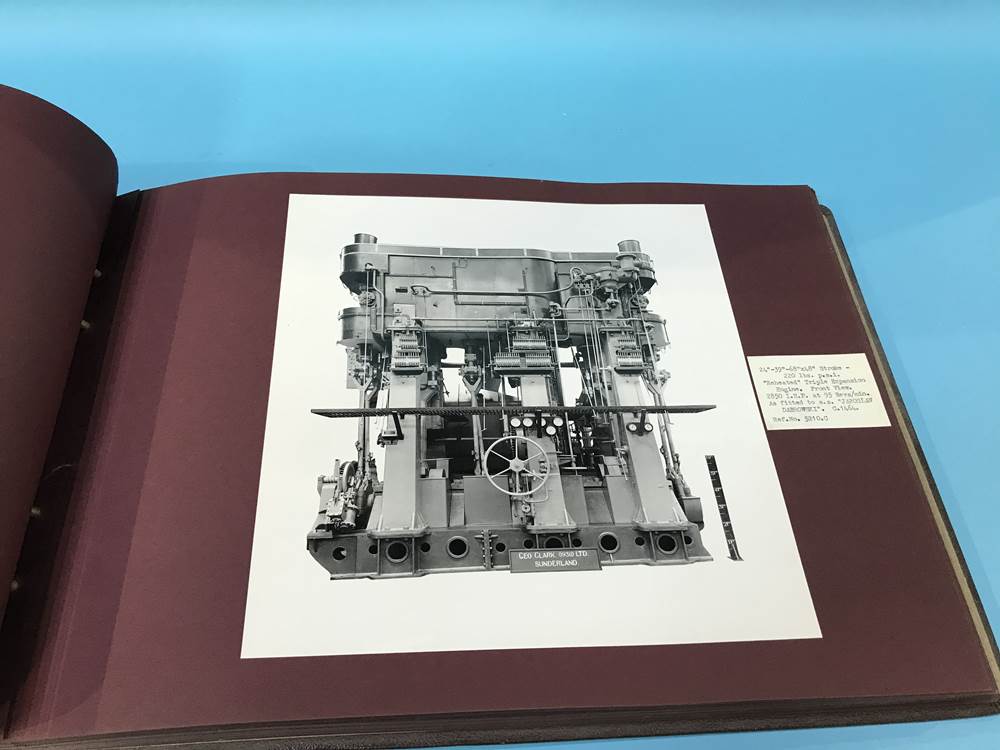 Two bound volumes of photographs from 'The North Eastern Marine Engineering Co Ltd' and one other - Image 13 of 17