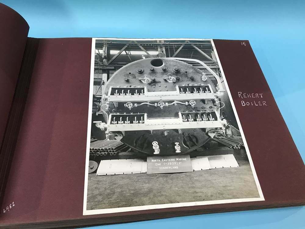 Two bound volumes of photographs from 'The North Eastern Marine Engineering Co Ltd' and one other - Image 5 of 17