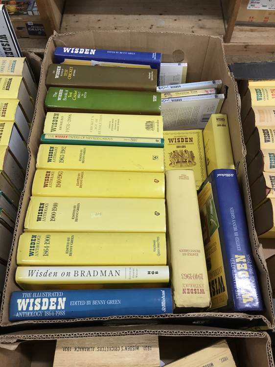 A large collection of Wisden Almanacks - Image 5 of 10