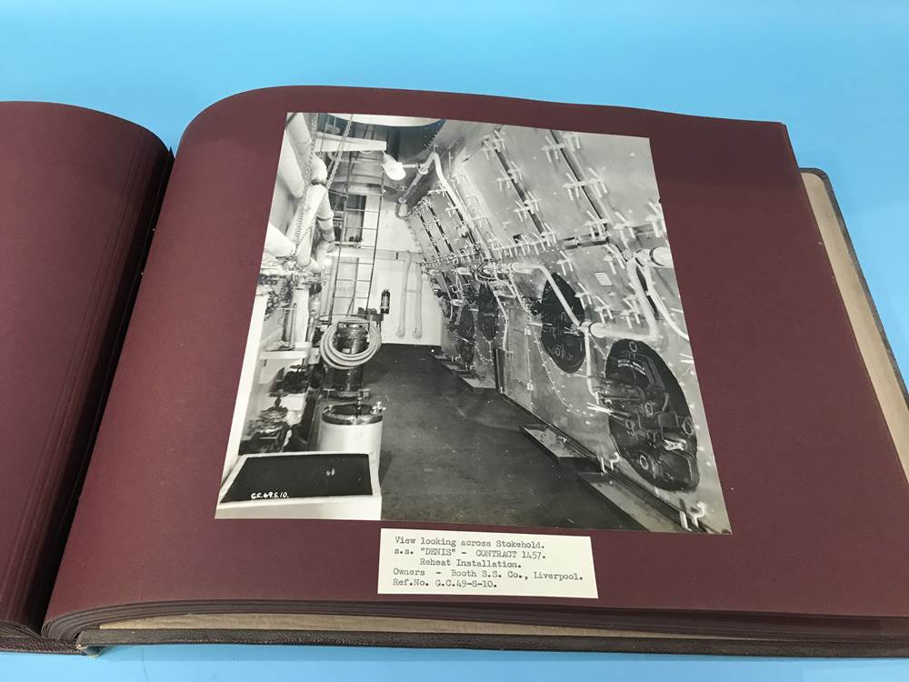 Two bound volumes of photographs from 'The North Eastern Marine Engineering Co Ltd' and one other - Image 15 of 17
