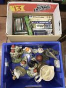 Assorted cricket collectables, DVDs etc