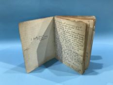 A Victorian journal and scrapbook ex. E. Dorothy Browne of Plumtree Rectory, Nottingham, detailing
