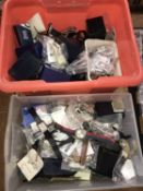 Large quantity of watches and watch parts