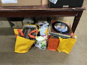 Quantity of LP's and 12" singles
