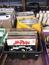 Quantity of LP's and 12" singles, disco, funk etc