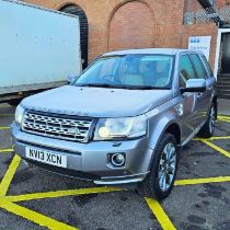 A Land Rover Freelander Luxury HSE TD4, auto, 2.2, diesel, first registered 05.03.2013, two keys, V5