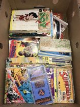 Assorted vintage comics