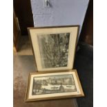 Two prints of Newcastle