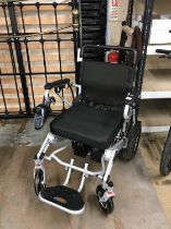An electric wheelchair