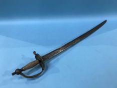 A 19th century Continental Cavalry sword