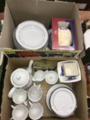 Part dinner service and assorted Ringtons china