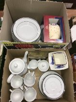 Part dinner service and assorted Ringtons china