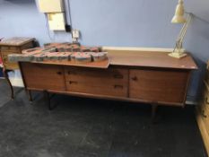 A long Youngers teak sideboard