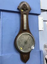 Oak barometer