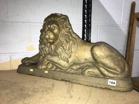 Concrete lion